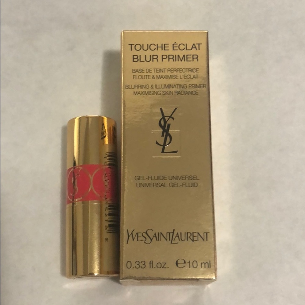 Mini lipstick and primer